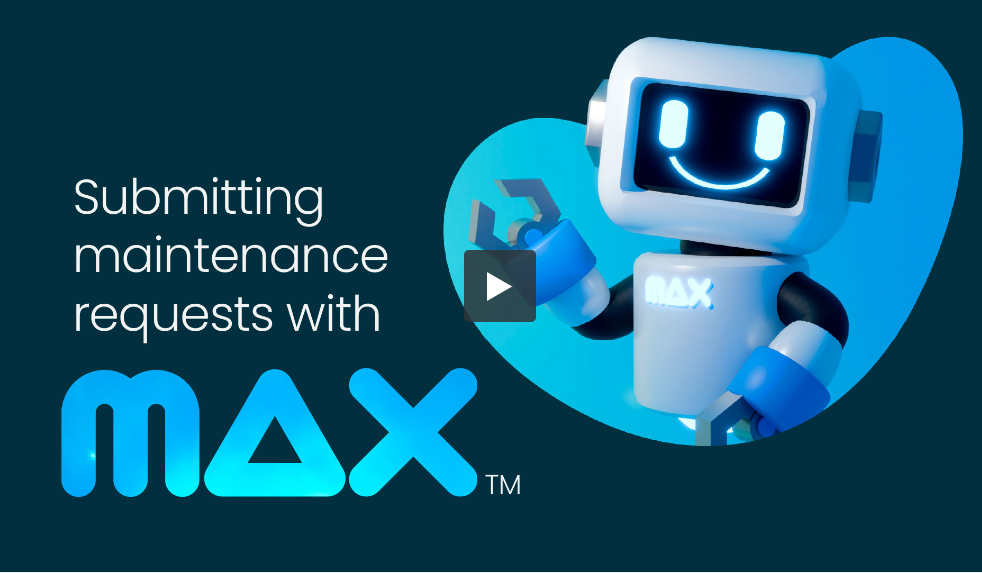 MAX AI maintenance chatbot informational video